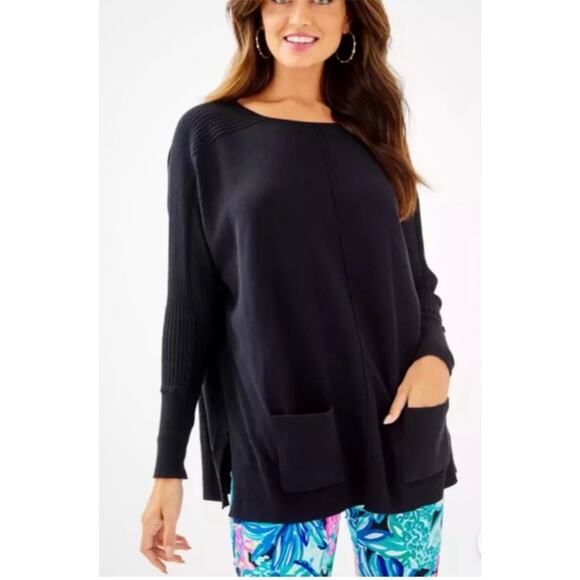 Lilly Pulitzer Sweaters - Lilly Pulitzer Joslyn Coolmax Sweater Size XL Boatneck Dolman Fit. NWT